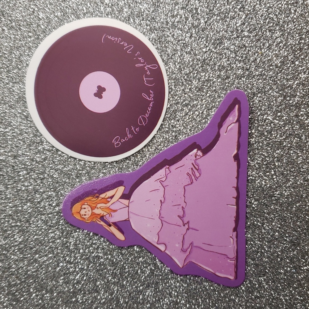 10/$10 Taylor Swift CD Waterproof Sticker